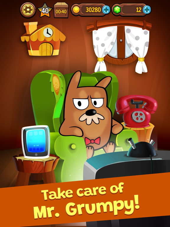 My Grumpy: Moody Virtual Pet iPad app afbeelding 1