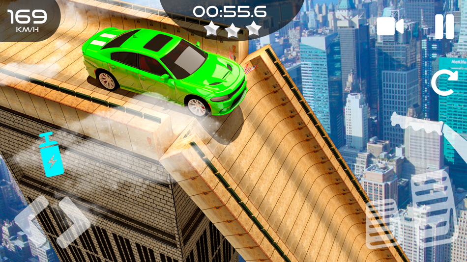 #1. Mega Ramps Stunt Impossible GT (iOS) 由: David Tourino