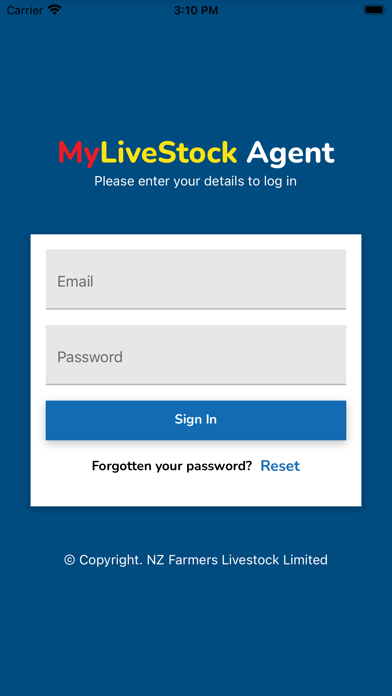 MyLiveStock Agent Screenshot