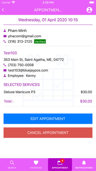 Salons Fan Screenshot