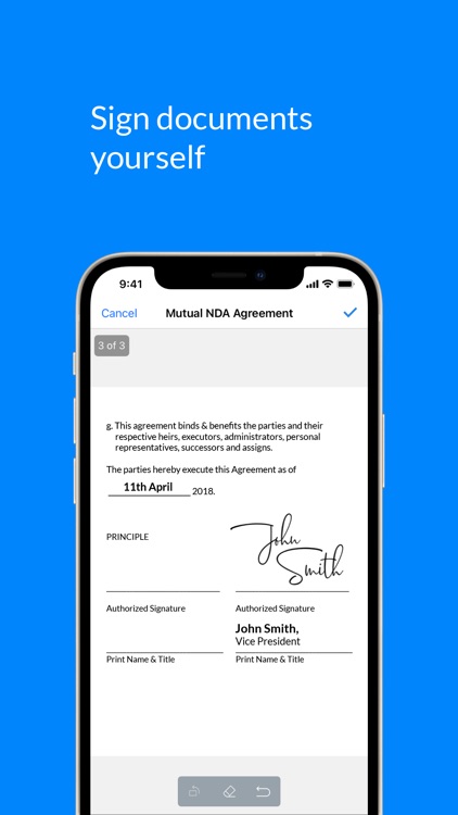 Signeasy - Sign and Fill Docs screenshot-3