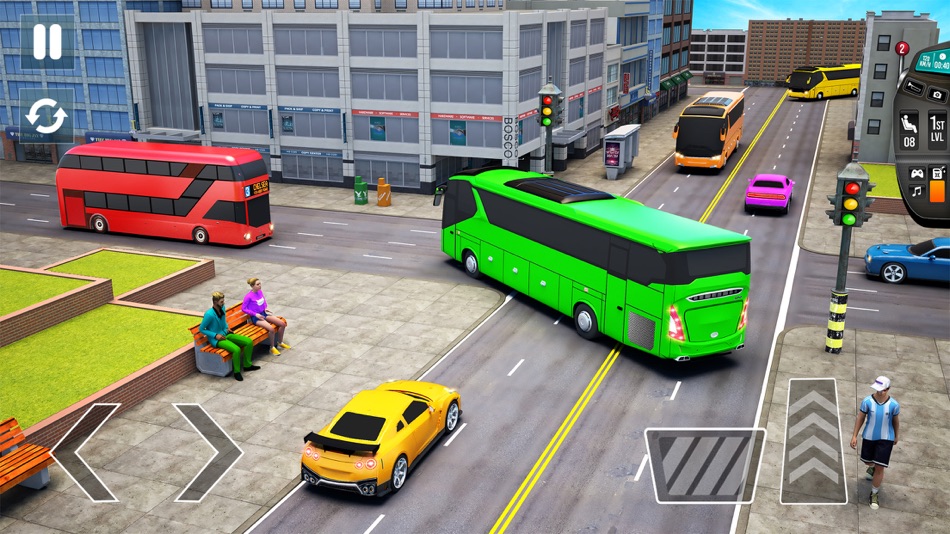 #4. Bus Simulator Driver Bus Games (iOS) Bởi: Muhammad Tayyab