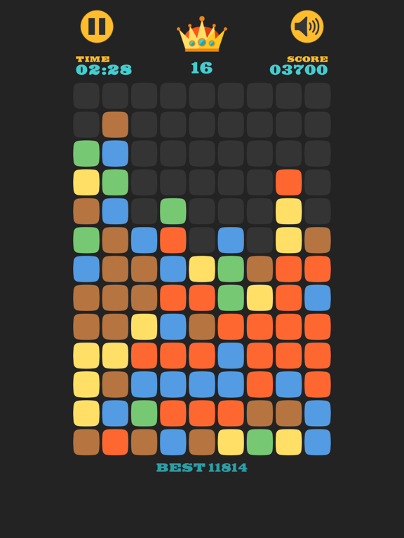 Screenshot #6 pour Clear The Blocks, Merge Colors
