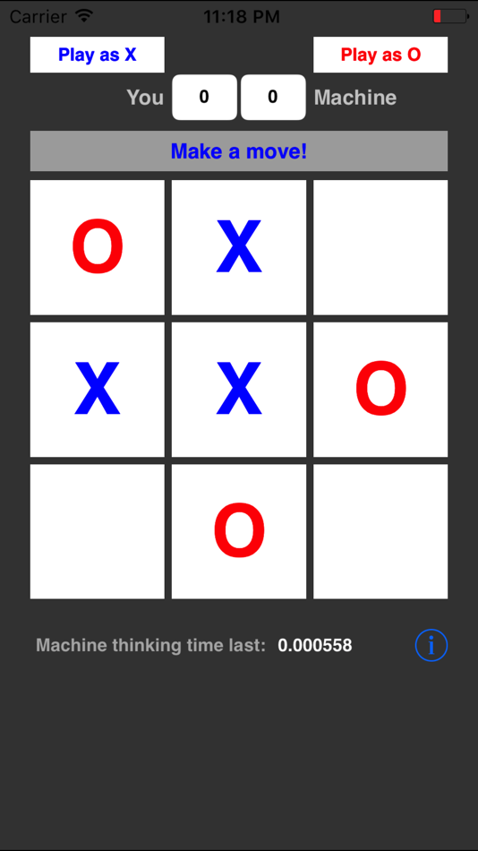 AI x0 (Tic-tac-toe) UNBEATABLE - 1.7.2 - (iOS)