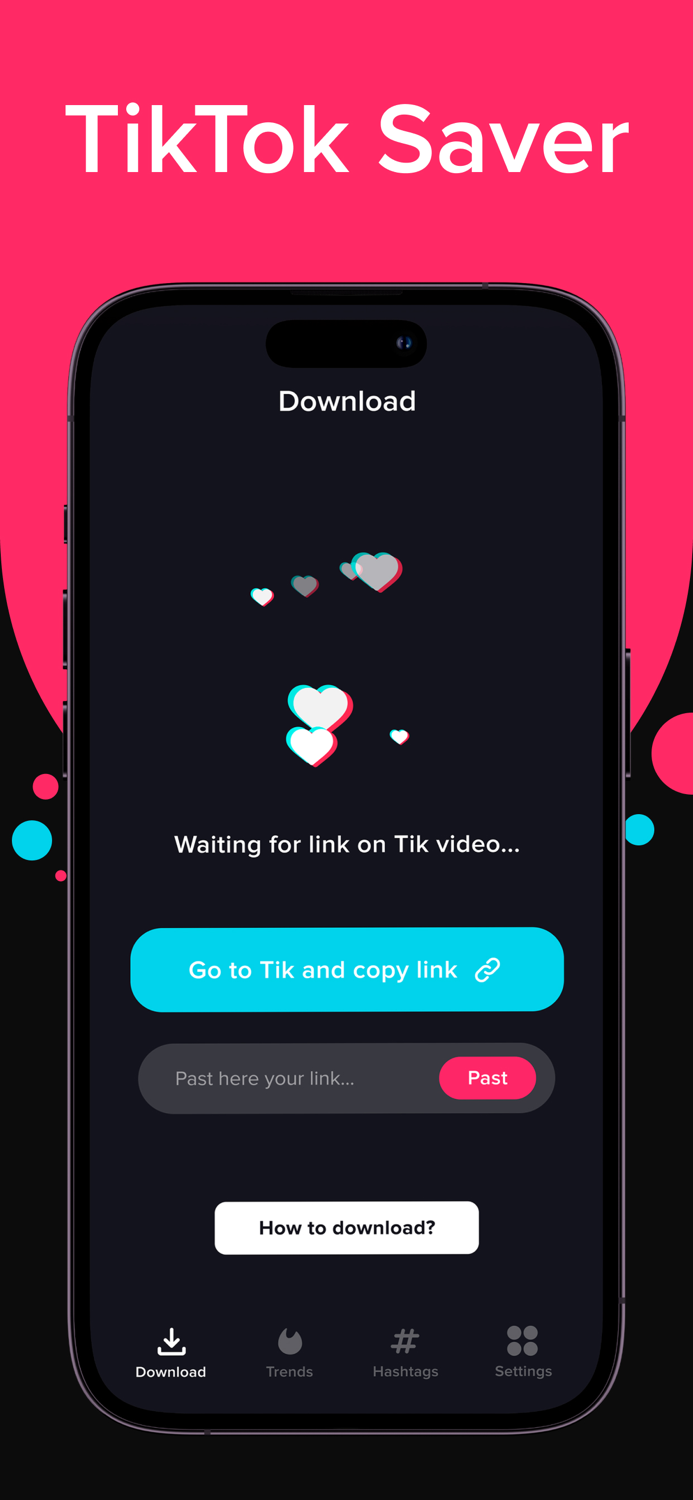 TicTok saver watch and download