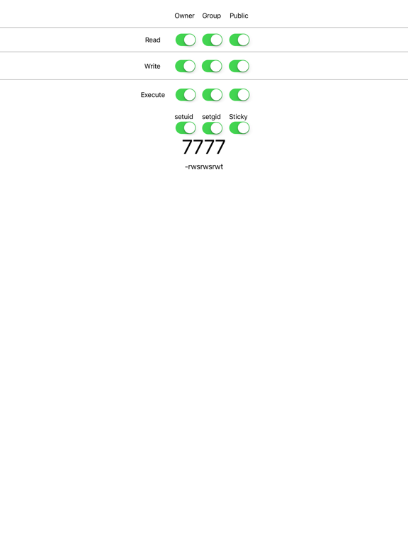 Screenshot #4 pour Chmod Calculator