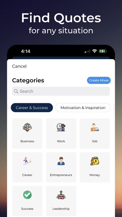 Daily Quotes - Quotivate Screenshot