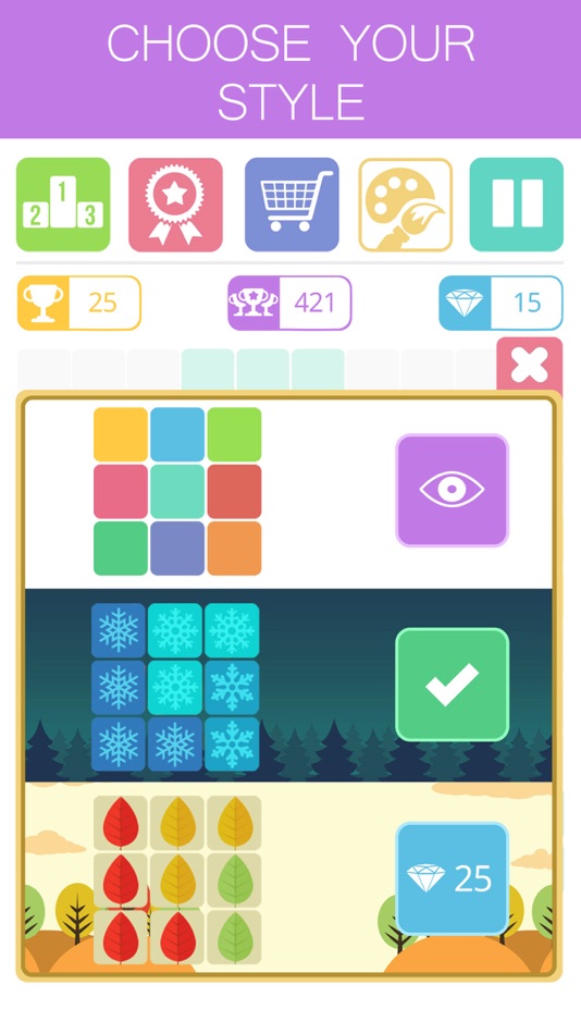 #3. 10x10 : fill the grid ! (iOS) 由: PLAYTOUCH