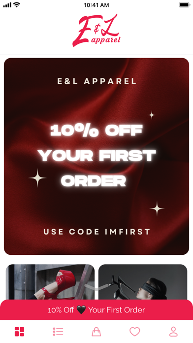 EandL Apparel Screenshot