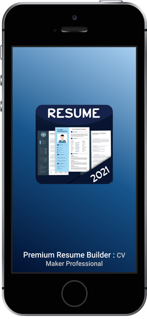 Snímek obrazovky Premium Resume Builder