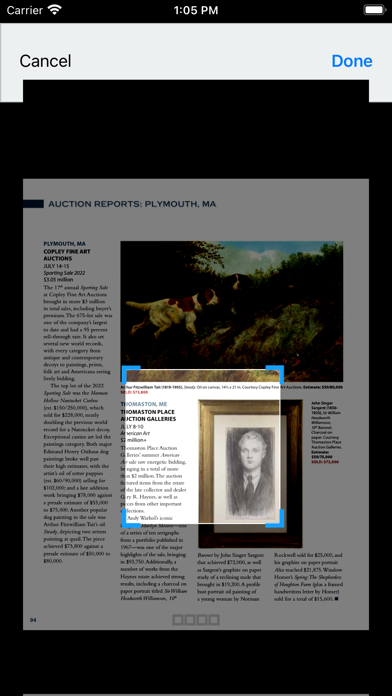 American Fine Art Magazine Screenshot