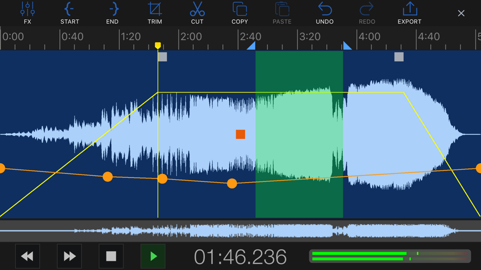 #2. EZAudioCut(MT)-Audio Editor (iOS) โดย: 龙刚 李