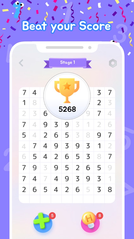 #4. Number Match - Logic Puzzles (iOS) 来自: Woohoo Studios