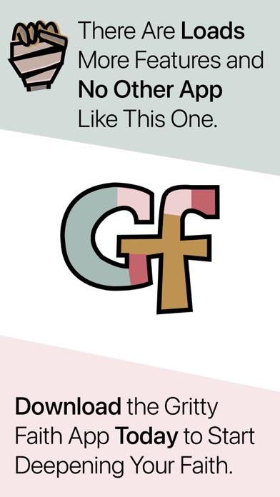 Gritty Faith App Screenshot