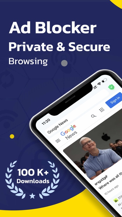 Ad Blocker：Block Ads & Pop up