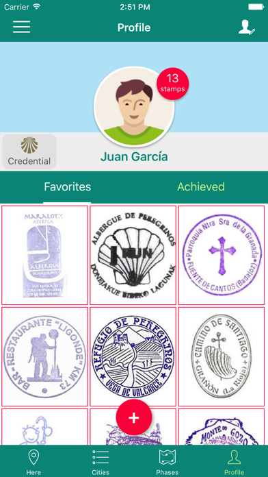 Jacostamp Camino de Santiago Screenshot