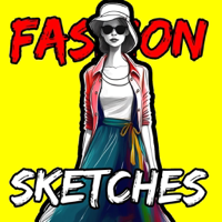 Fashion Design Dress up Sketch