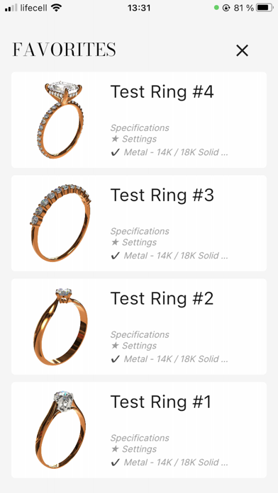 Jewelry Ring AR Screenshot