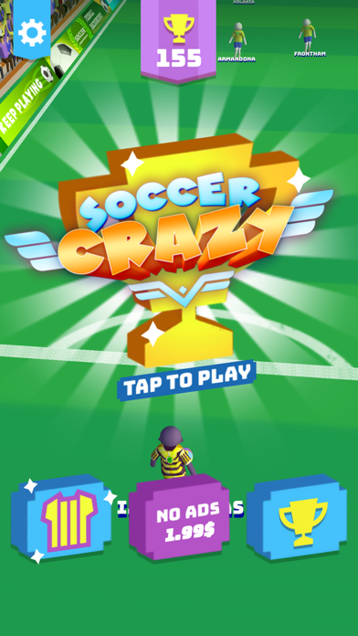 Soccer Crazy Kick Screenshot
