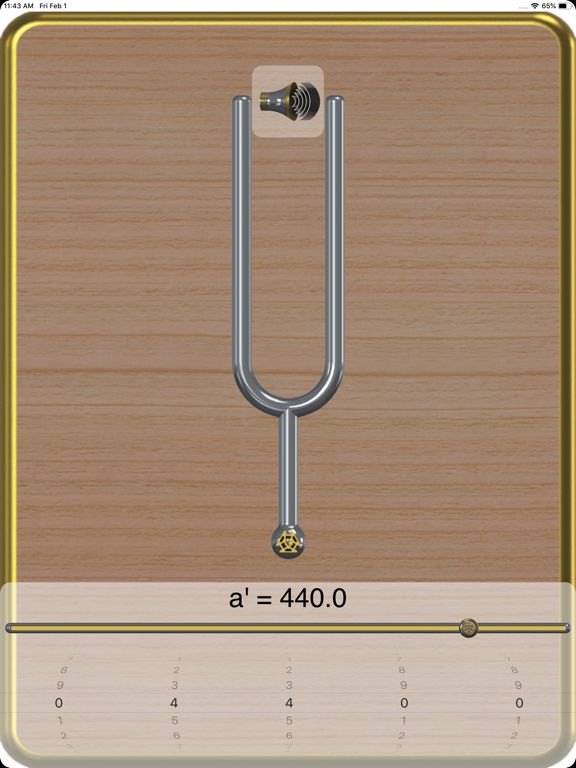 Screenshot #4 pour The Tuning Fork lite