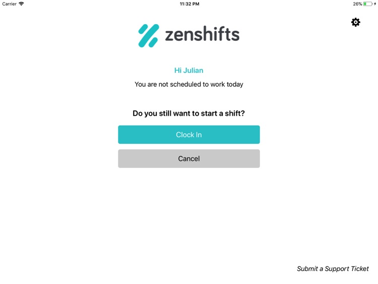 Zenshifts Timeclock