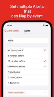 How to cancel & delete calalarm - calendar v3 3