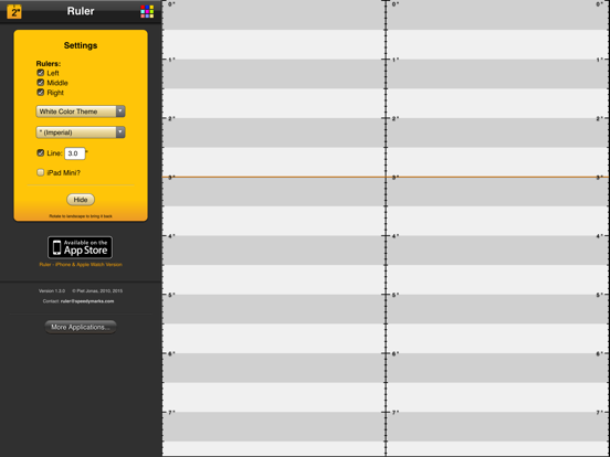 Screenshot #4 pour Ruler App XL