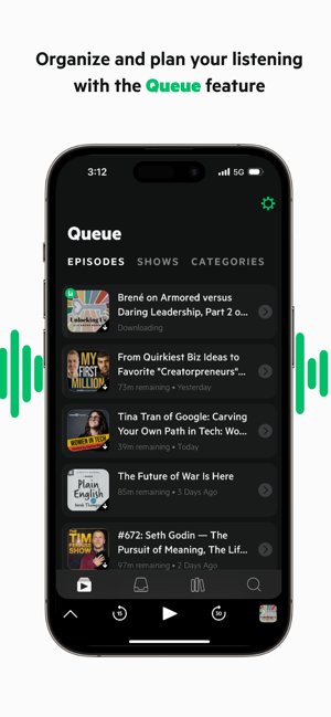 ‎Castro Podcast Player Screenshot