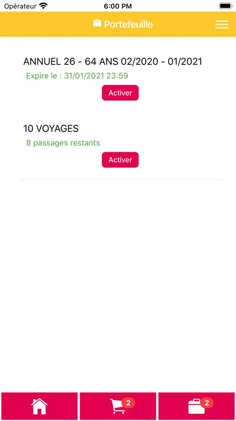Taneo e-ticket