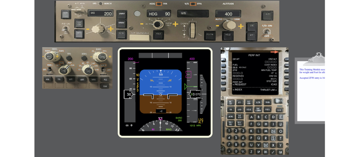 B777 Flight Deck