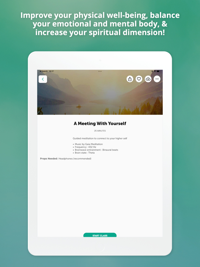 Gaia Meditation Well-being
