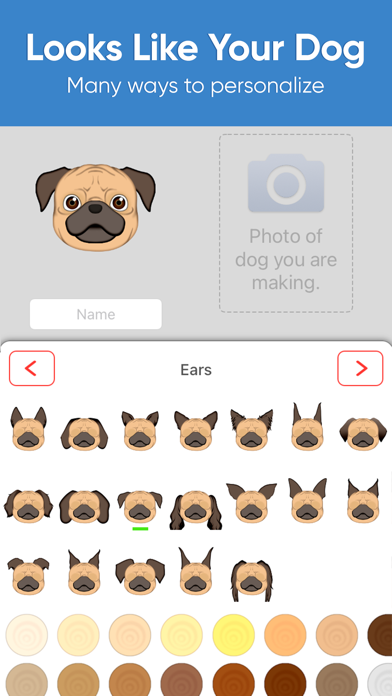 Dog Emoji Designer Screenshot