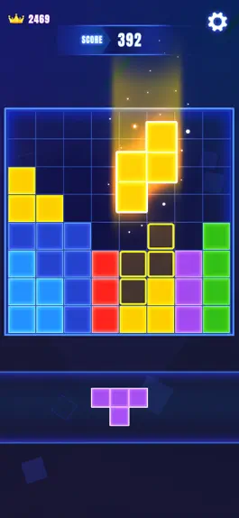 Game screenshot Block Puzzle-Glow Puzzle Games apk