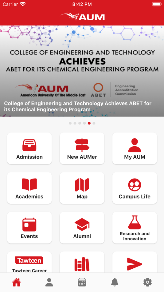 #1. AUM Kuwait (iOS) 由: American University of the Middle East