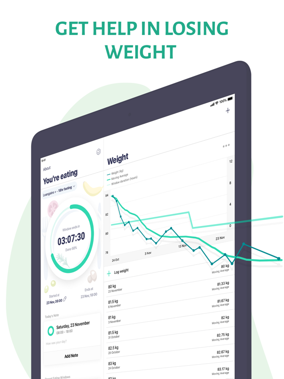 Screenshot #2 for Window - Intermittent Fasting