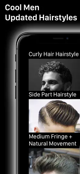 Game screenshot Men Styles: Haircuts for 2023 mod apk