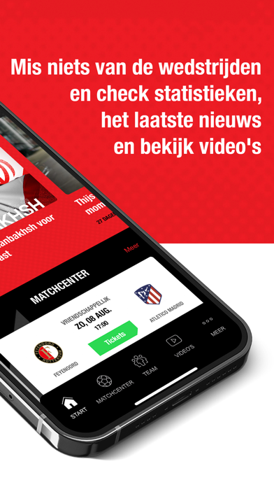Feyenoord App Screenshot