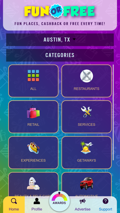 FunOrFree: Cash Back or Free! Screenshot
