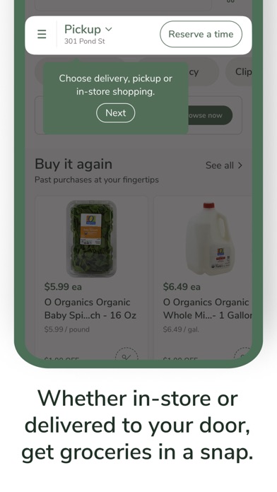 Shaw’s Deals & Delivery Screenshot