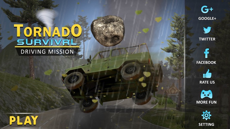 Tornado Hunter Adventure 3D screenshot 1
