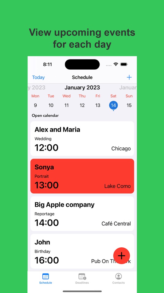 #2. Events Notes (iOS) 由: Volodymyr Pysarenko