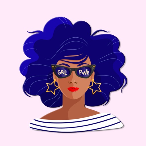 Strong Women's Day Stickers icon