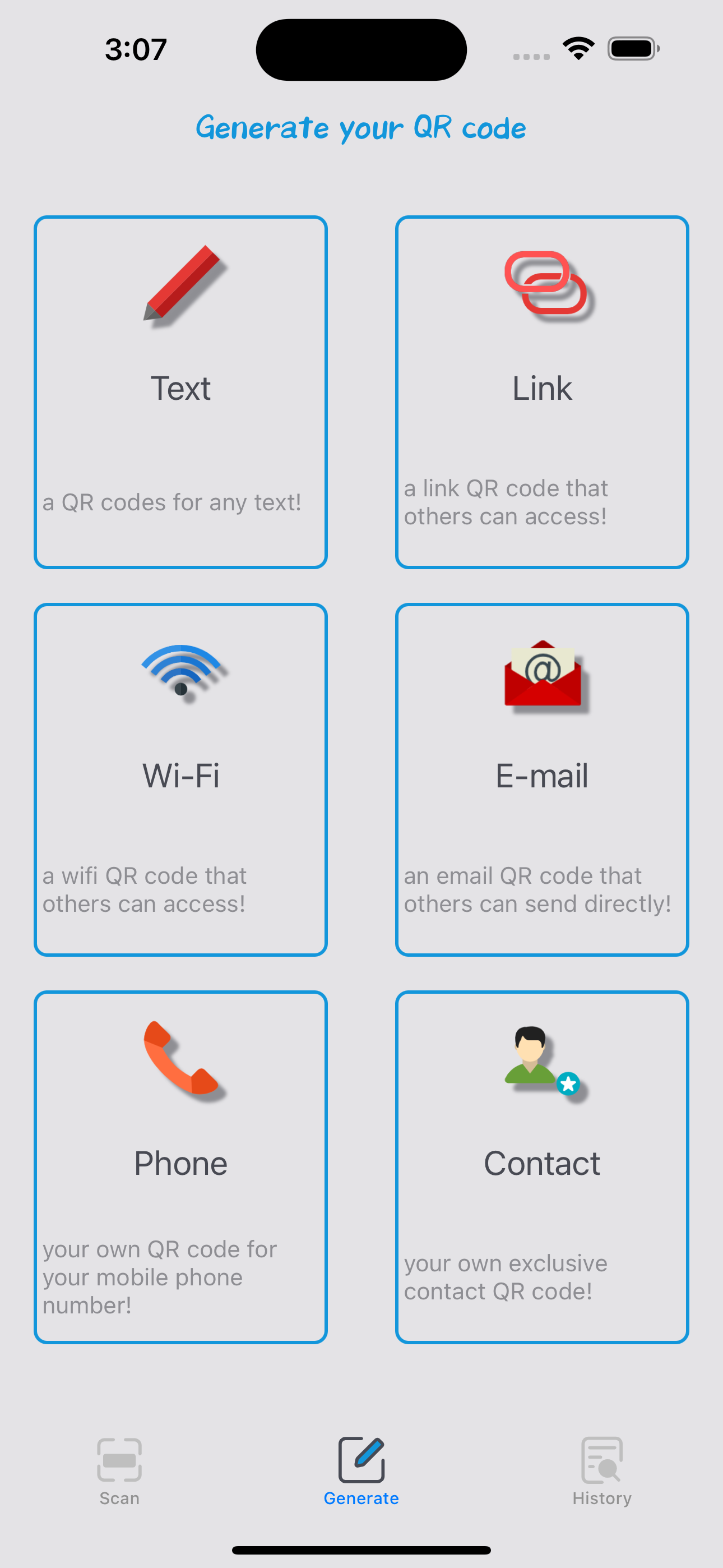 QR Generator-quick scanner