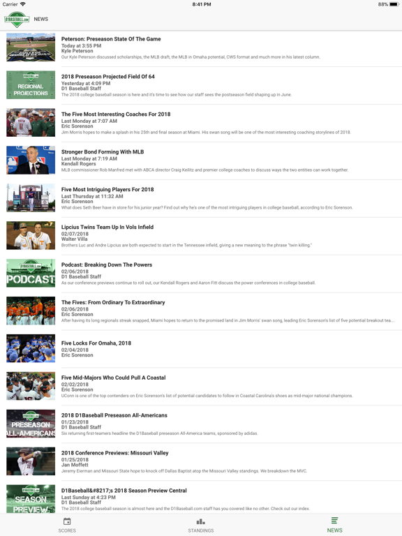 Screenshot #5 pour D1 Baseball