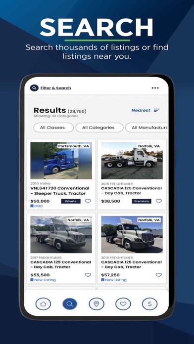 Commercial Truck Trader Screenshot