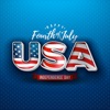 USA Memorial Stickers - iPadアプリ