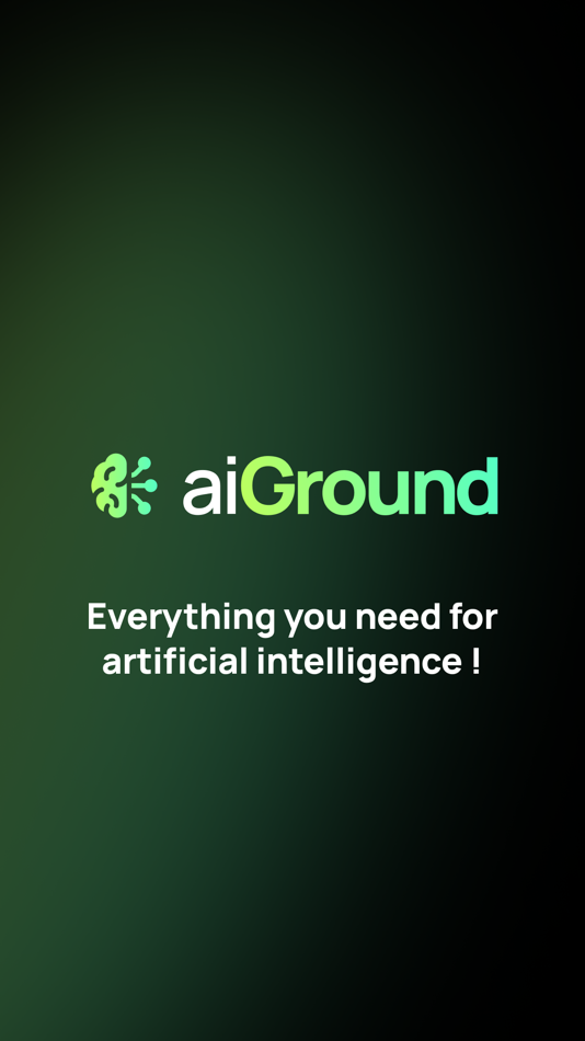 #1. aiGround - Chatbot (iOS) 由: Melih Cesur
