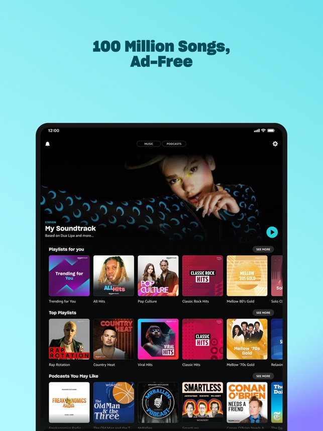 Music Unlimited  Stream 100 Million Songs & Podcasts