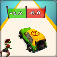 Zombie Shooter Car Game 3D