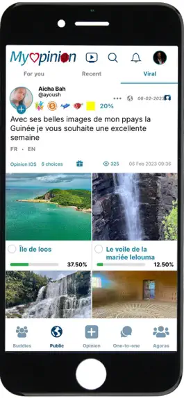 Game screenshot MyOpinion (réseau social) apk